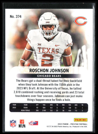 Roschon Johnson RC Xtra Points