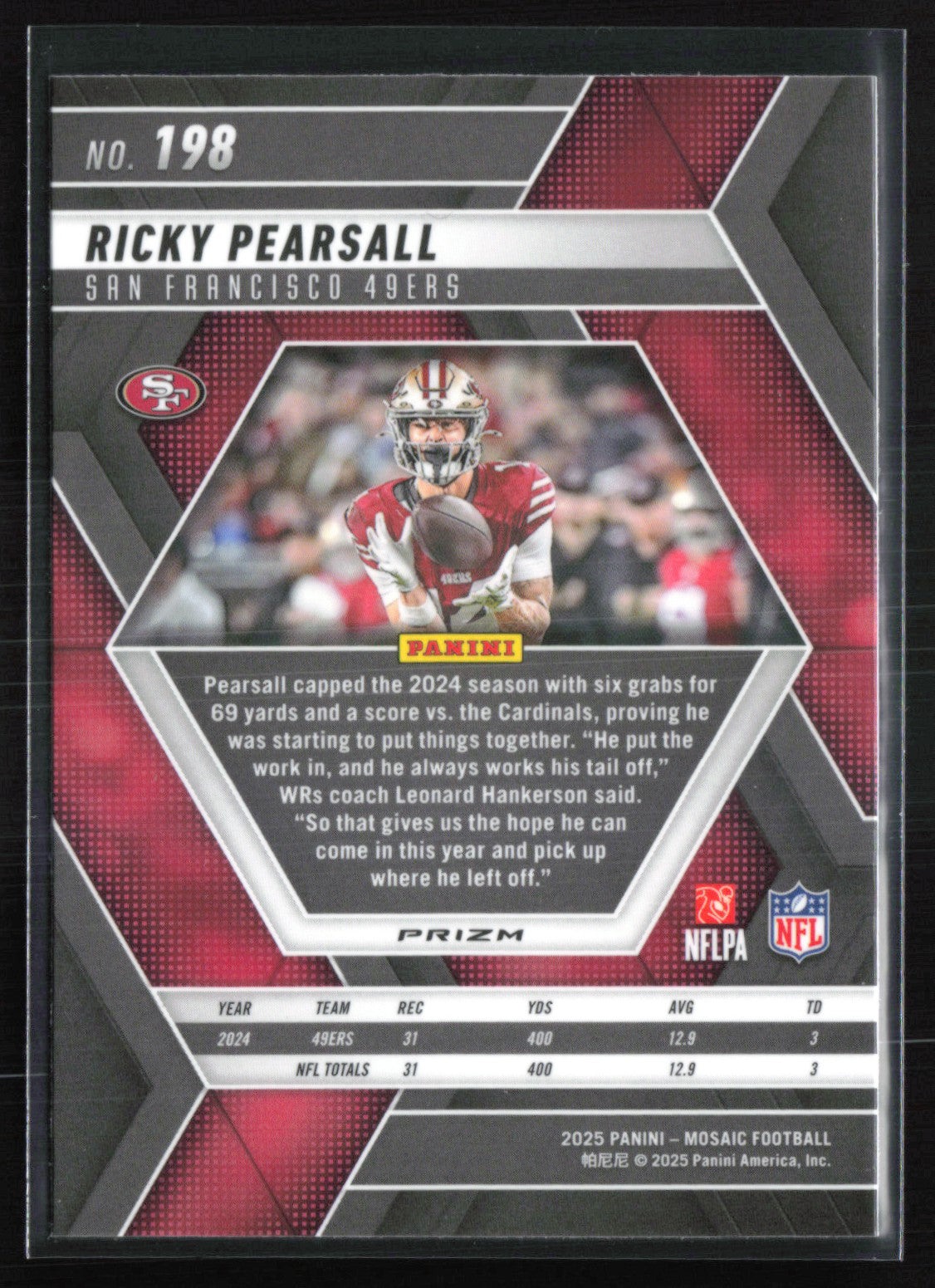 Ricky Pearsall Green Mosaic