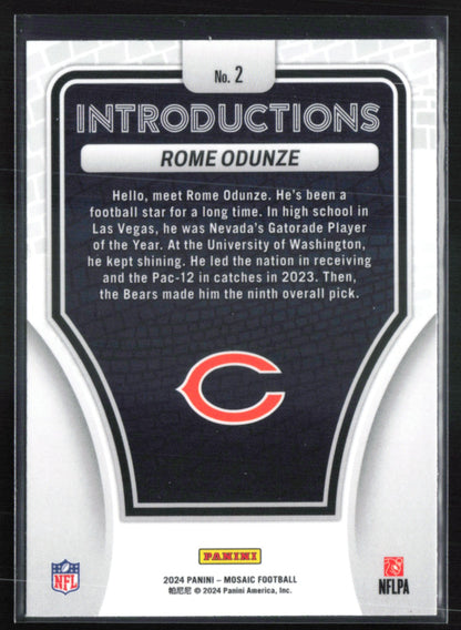 Rome Odunze RC
