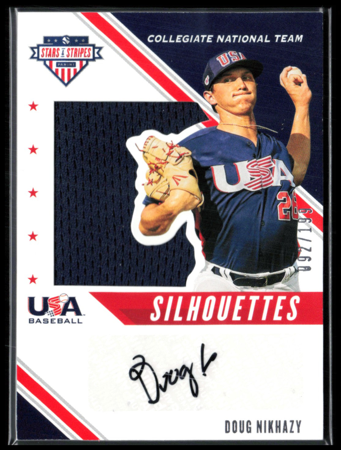 Doug Nikhazy Mem Auto /199