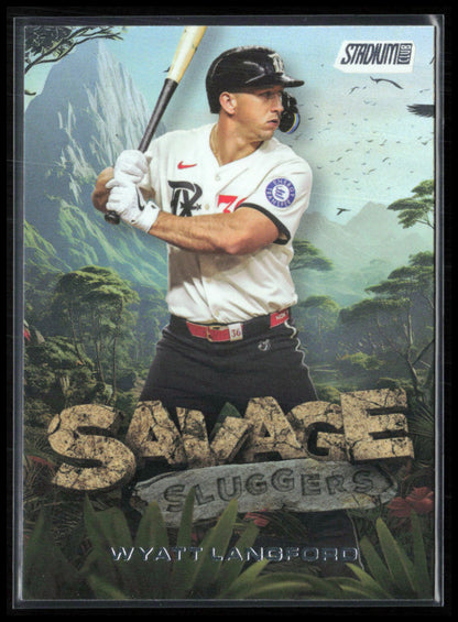 Wyatt Langford Savage Sluggers