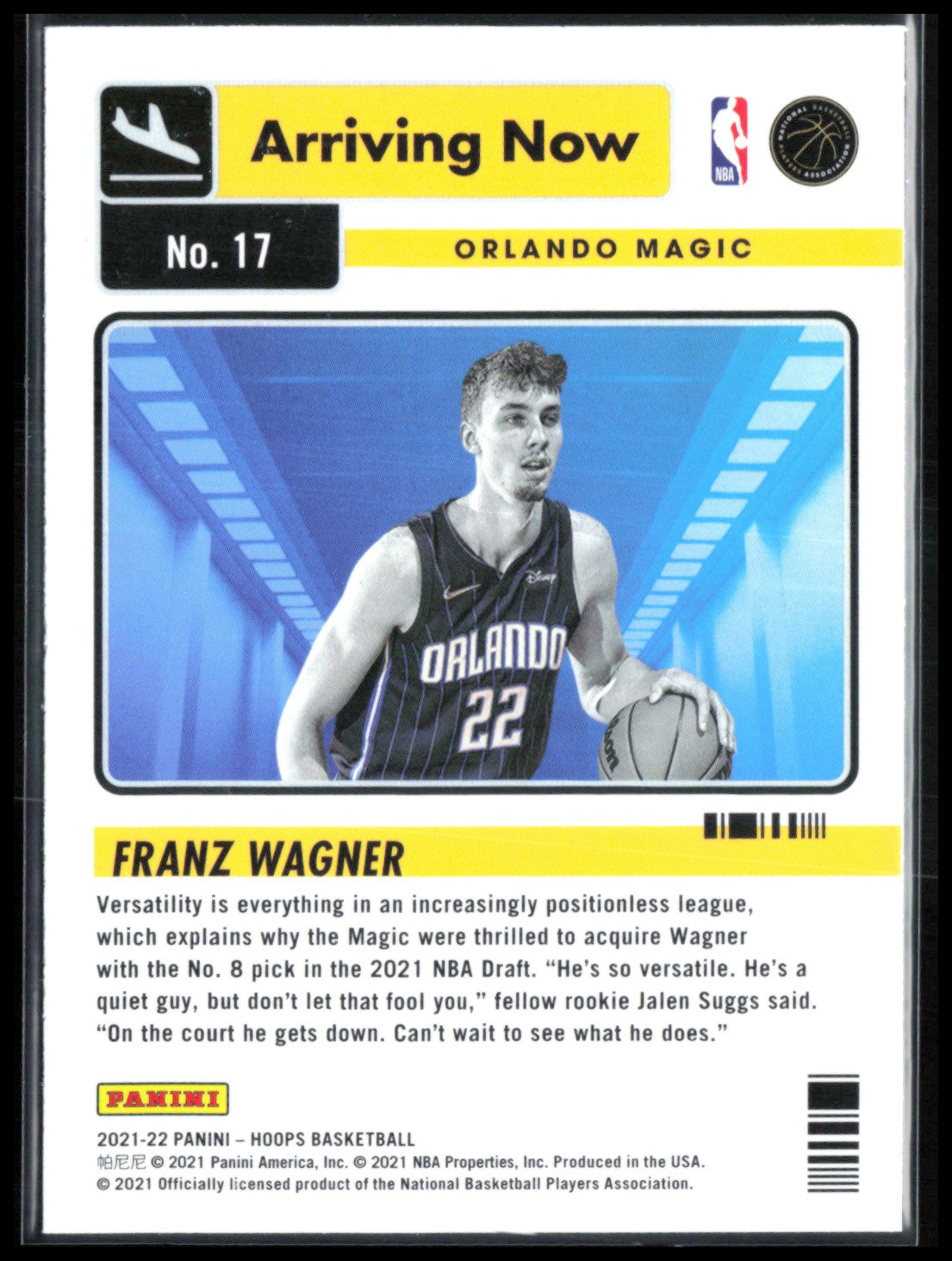 Franz Wagner RC Holofoil