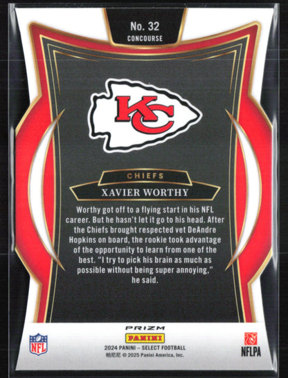 Xavier Worthy RC Silver Die-Cut