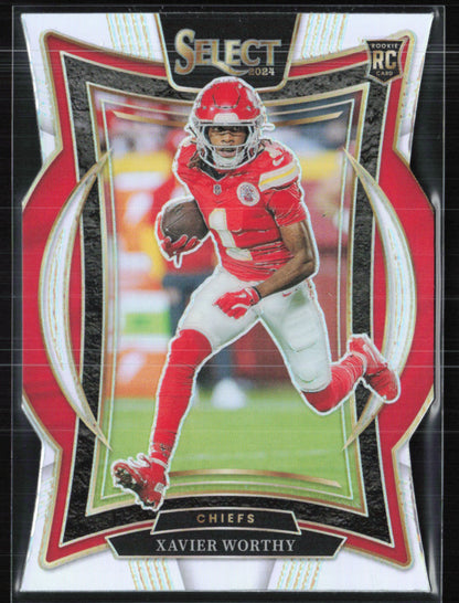 Xavier Worthy RC Silver Die-Cut