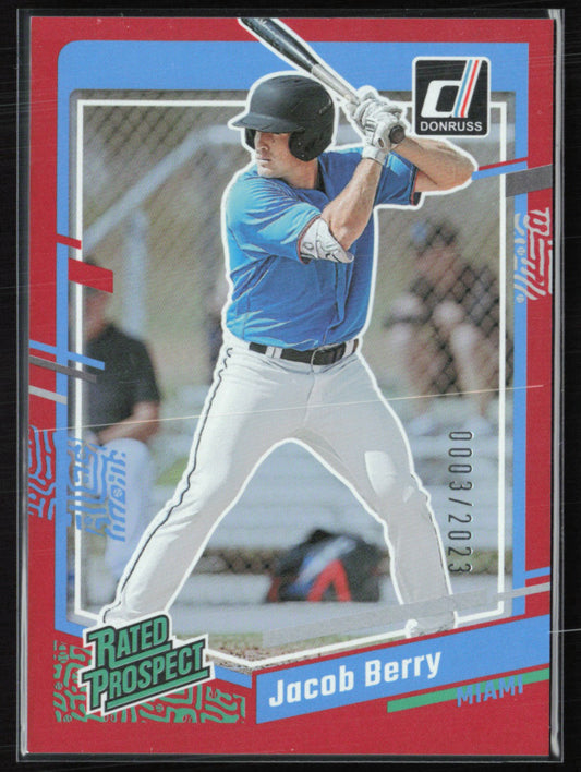 Jacob Berry Prospect Red /2023