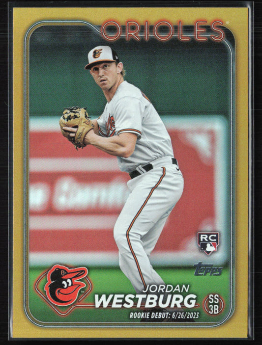 Jordan Westburg RC Gold Foil