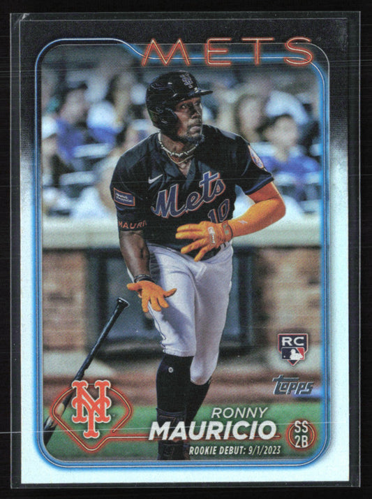 Ronny Mauricio RC Debut Rainbow Foil