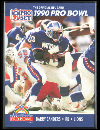 Barry Sanders 1990 Pro Set