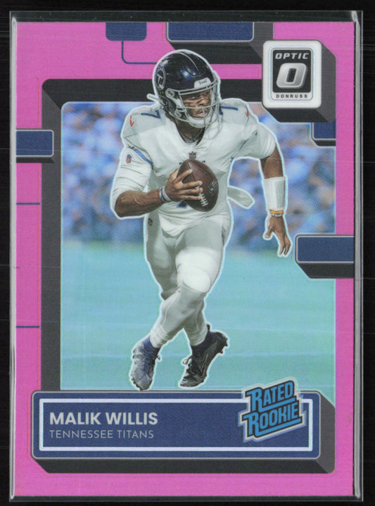 Malik Willis RC Pink Holo