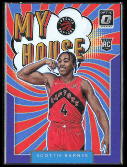Scottie Barnes RC My House Purple Holo