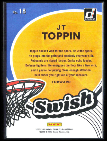 JT Toppin Swish Laser NIL