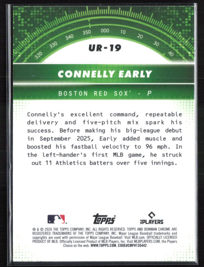 Connelly Early RC Under the Radar