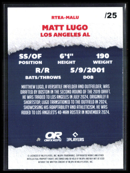 Matt Lugo Onyx Rips