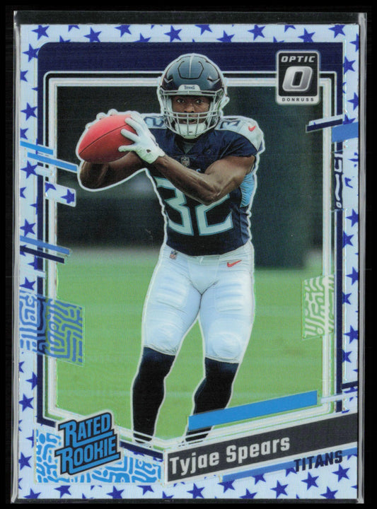 Tyjae Spears RC Stars Holo