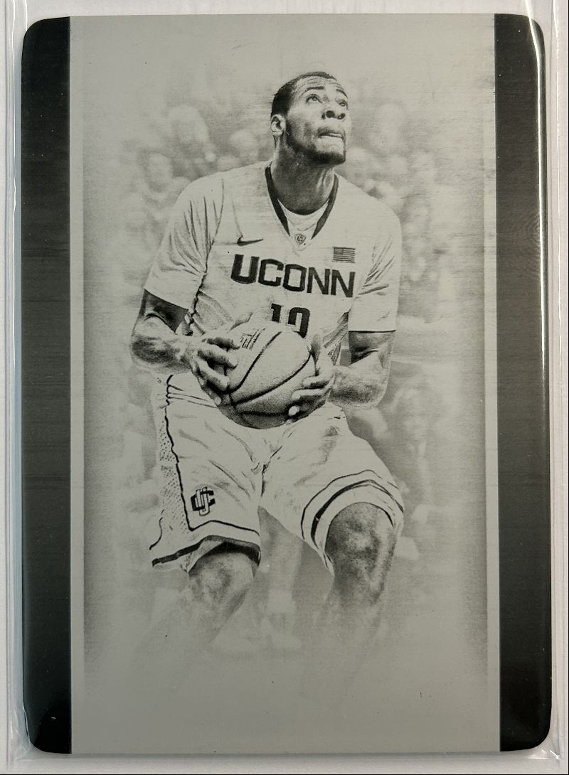 Andre Drummond 1/1 Printing Plate 2015 Panini National Treasures Collegaite