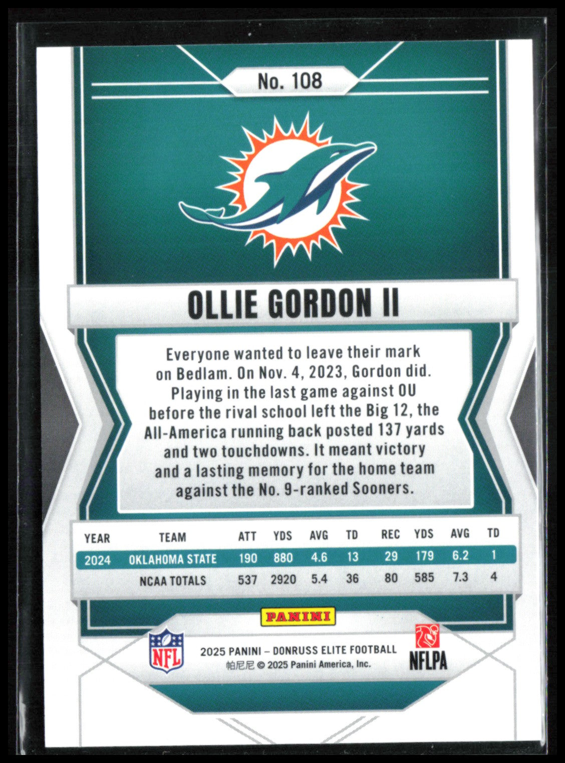 Ollie Gordon II RC /999