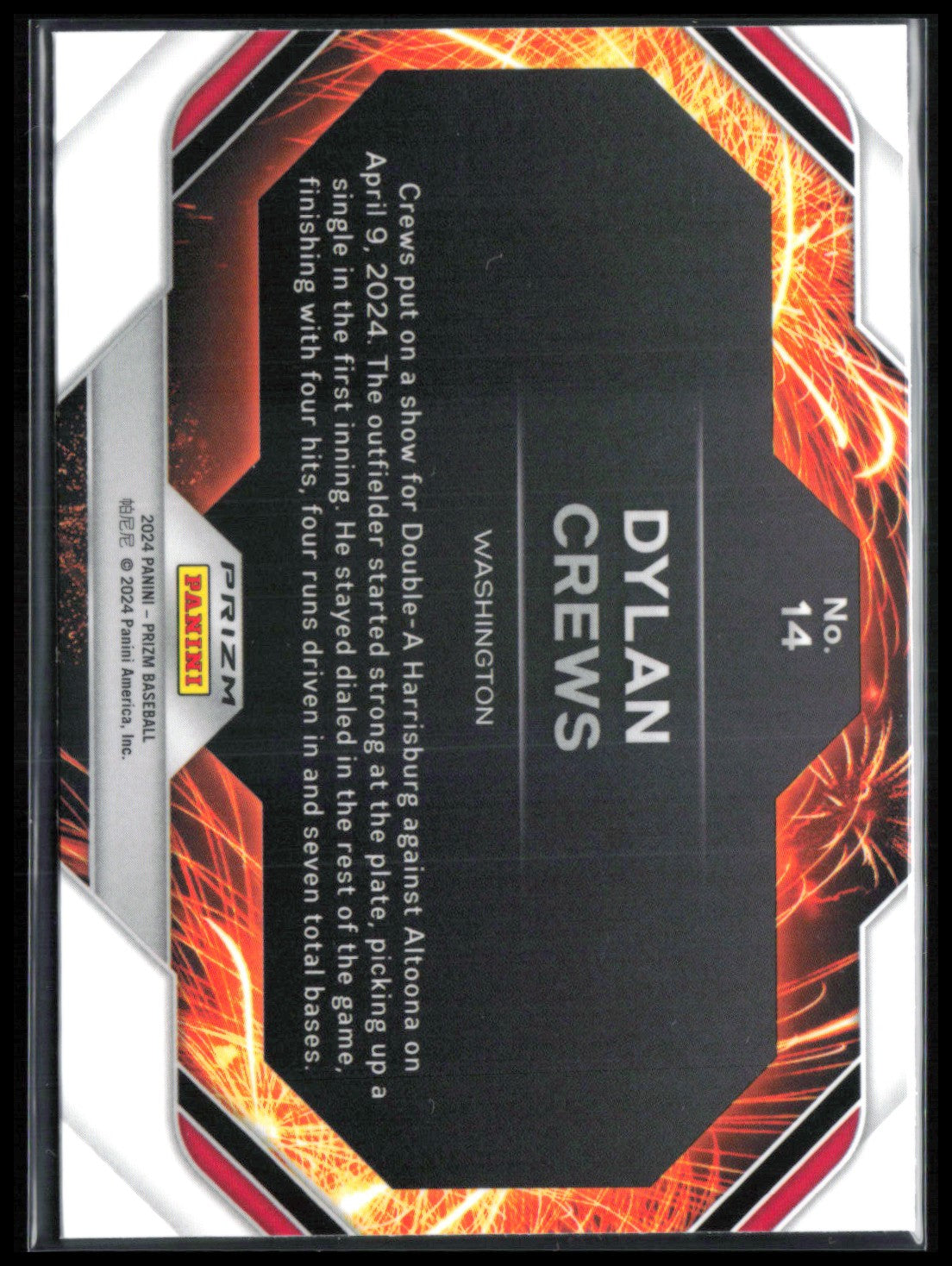 Dylan Crews Fireworks Silver