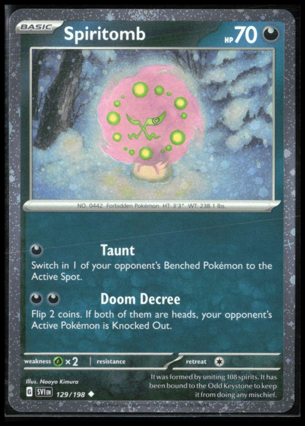 Spiritomb Cosmic Holo