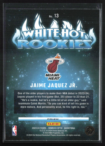 Jaime Jaquez Jr. RC Purple Holo
