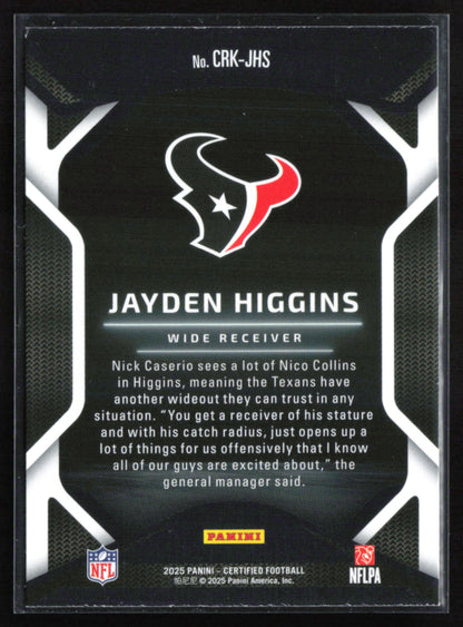 Jayden Higgins RC