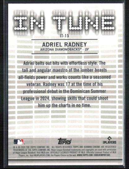 Adriel Radney In Tune