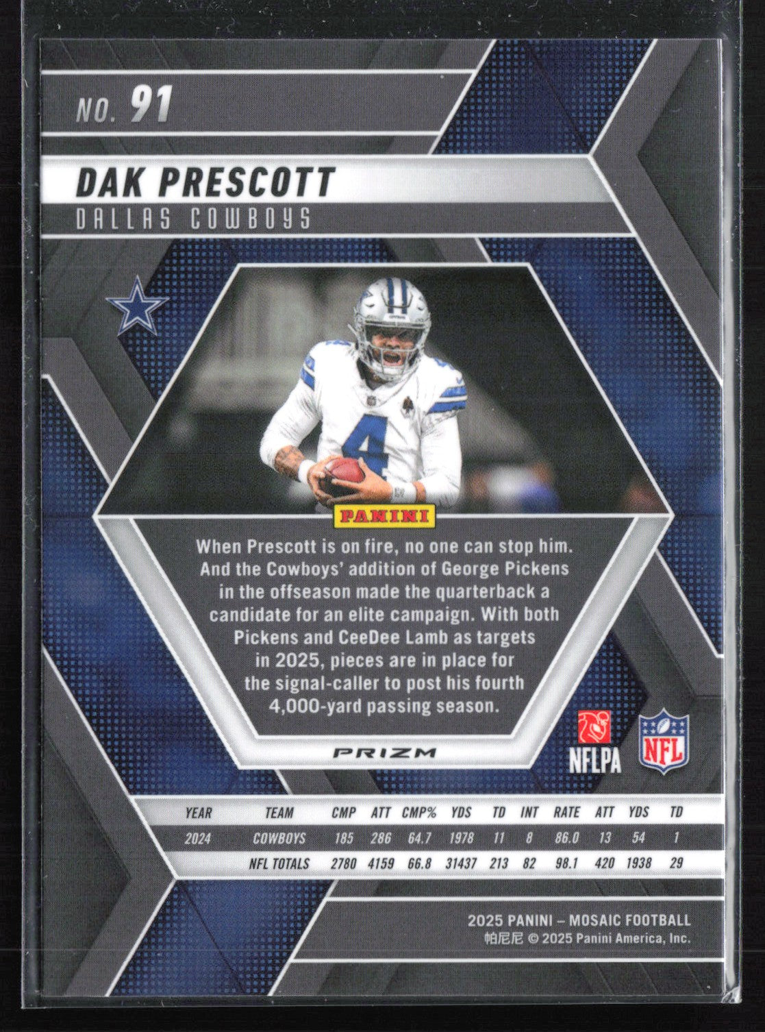 Dak Prescott Holo