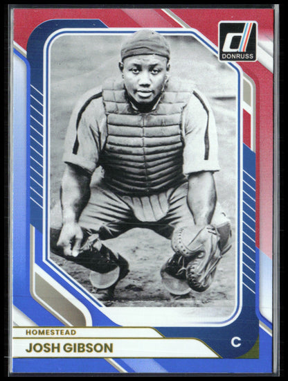 Josh Gibson Red Blue