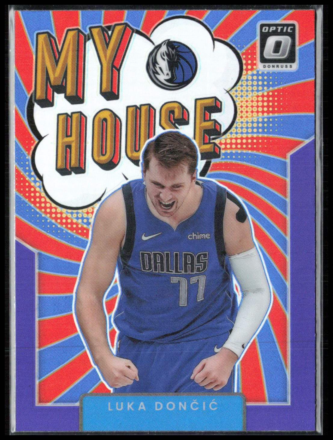 Luka Doncic My House Purple Holo