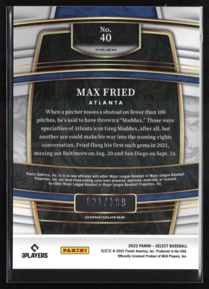 Max Fried Red /199