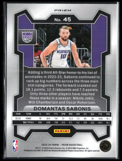 Domantas Sabonis Cracked ice