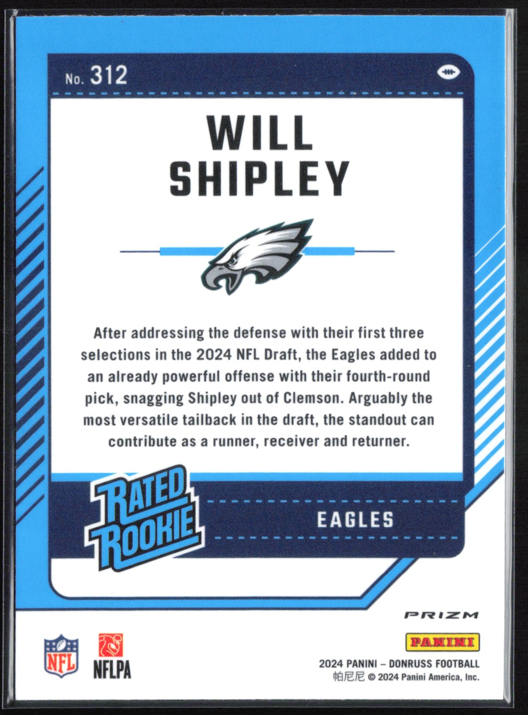 Will Shipley RC Red Wave