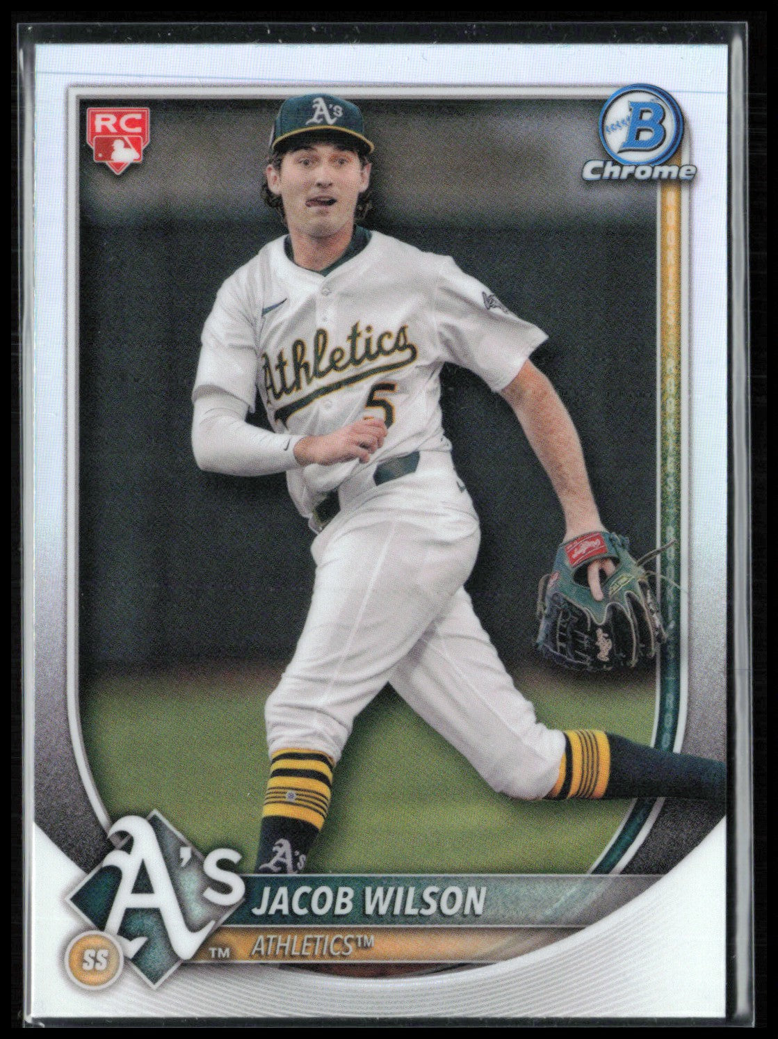 Jacob Wilson RC Red Rookie Logo