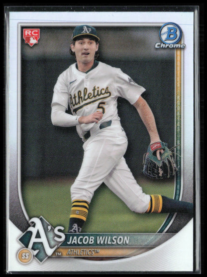 Jacob Wilson RC Red Rookie Logo