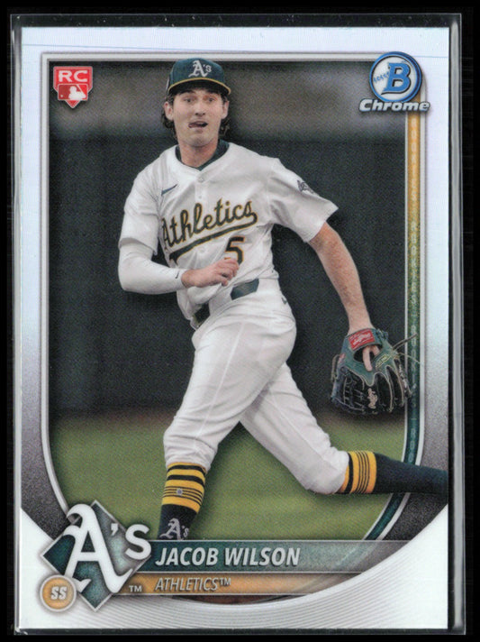 Jacob Wilson RC Red Rookie Logo