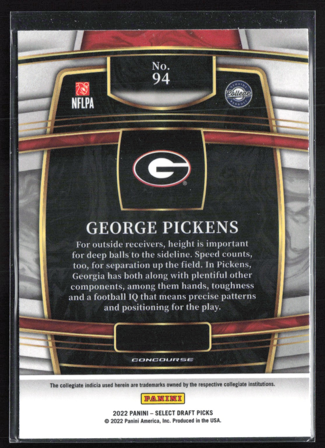George Pickens RC