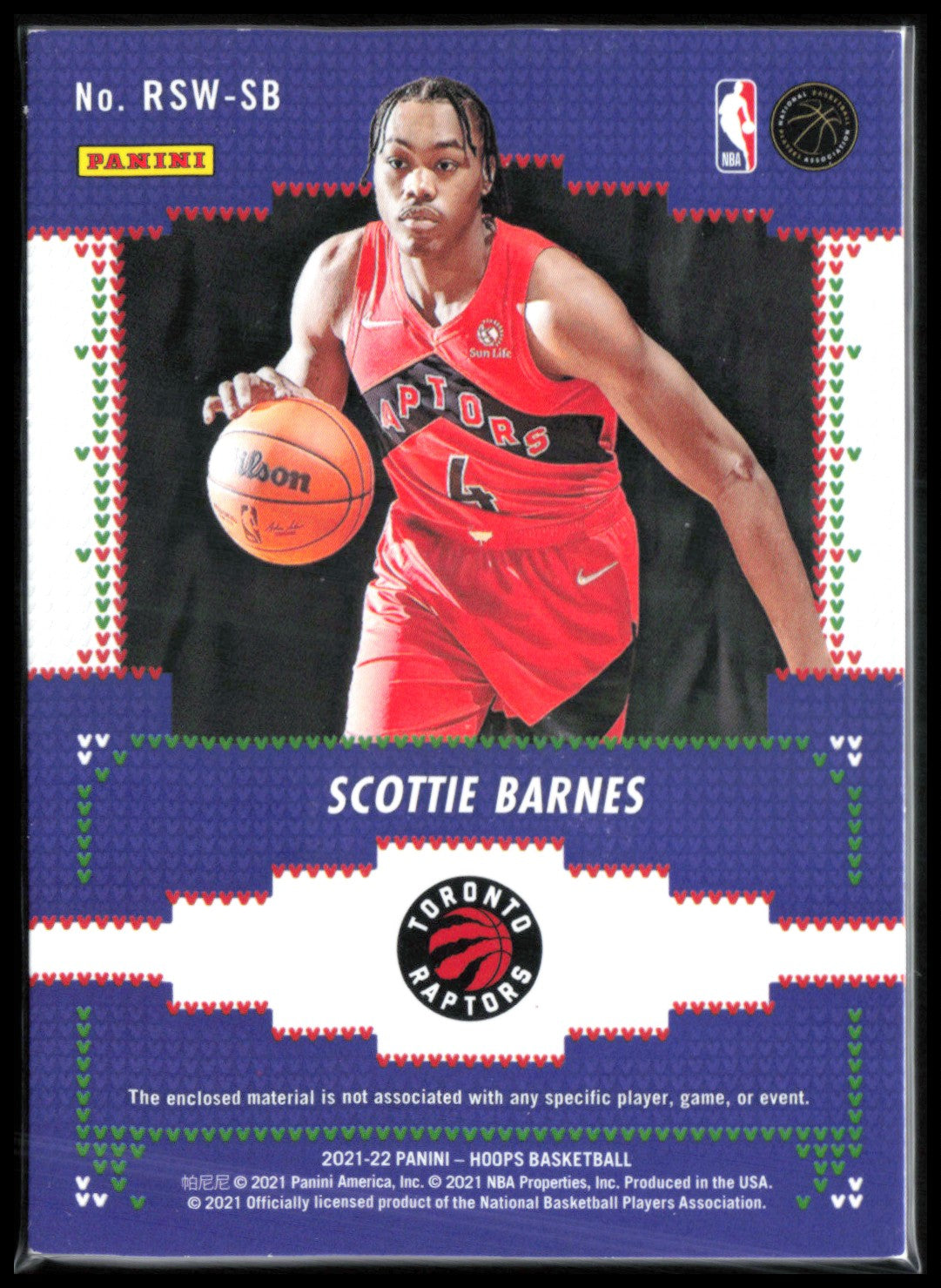 Scottie Barnes RC Sweaters