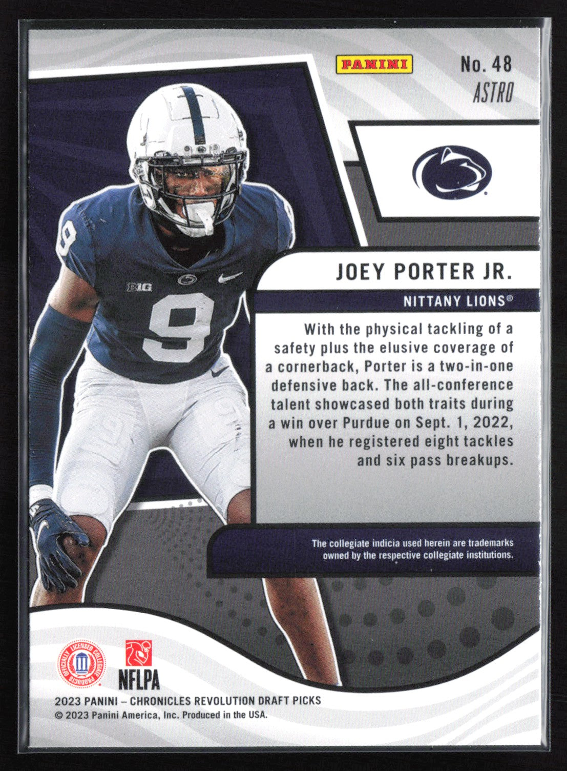 Joey Porter Jr. RC Astro