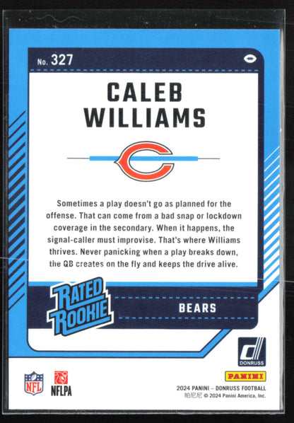 Caleb Williams RC Rated Rookie