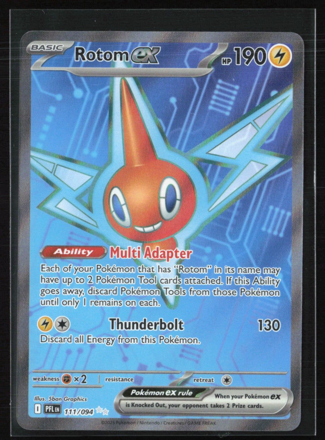 Rotom ex Full Art Ultra Rare