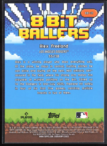 Alex Freeland RC 8 Bit Ballers