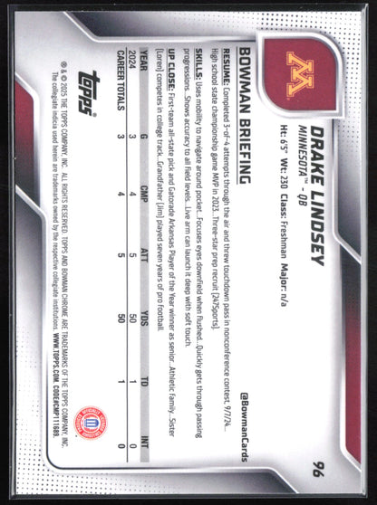 Drake Lindsey 1st Bowman