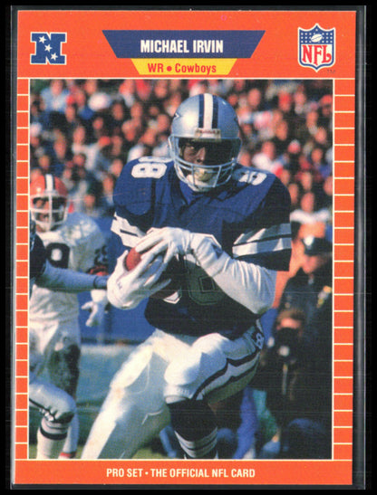 Michael Irvin 1989 Pro Set