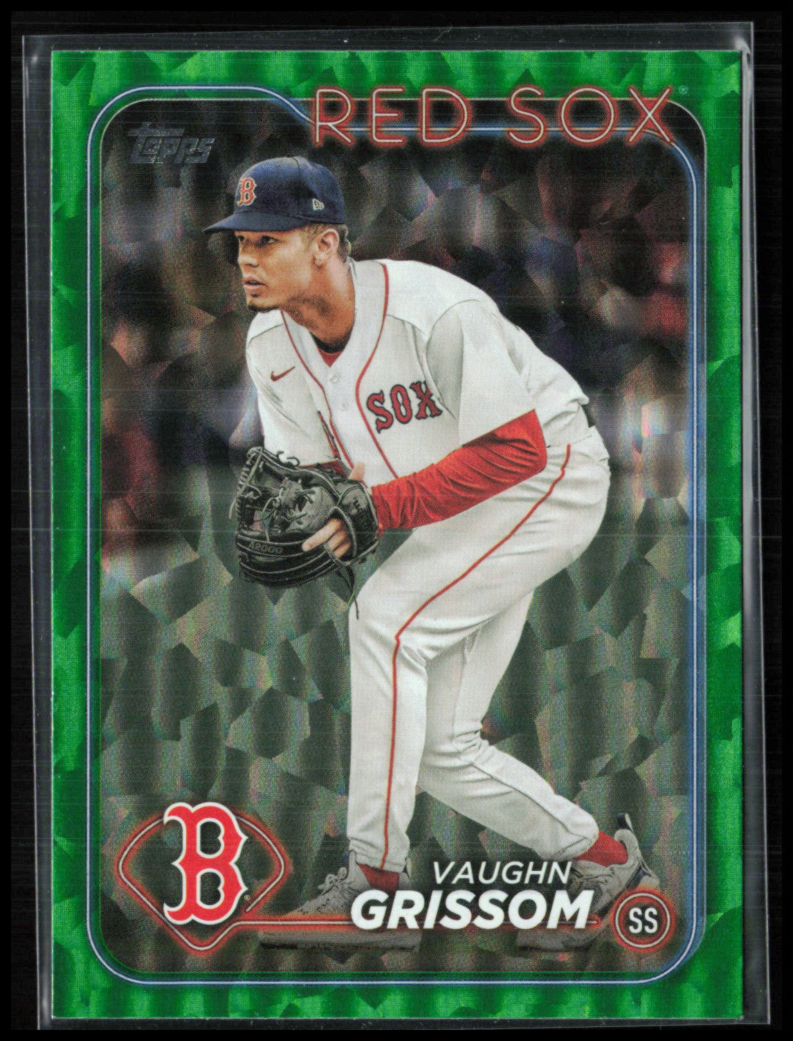 Vaughn Grissom Green Crackle Foil /499