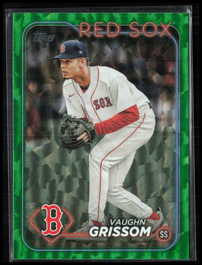 Vaughn Grissom Green Crackle Foil /499