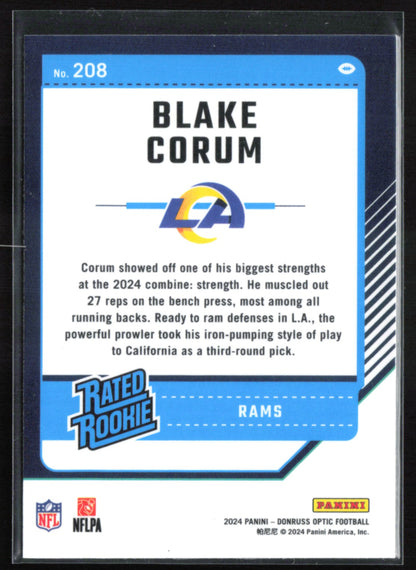 Blake Corum RC Optic