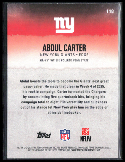 Abdul Carter RC Pink /250