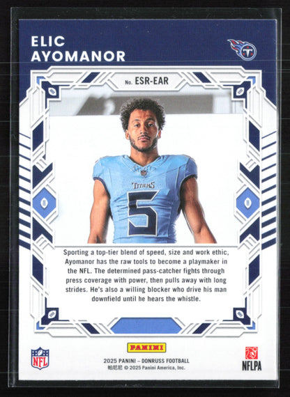 Elic Ayomanor RC Elite Series Rookies