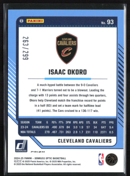 Isaac Okoro Orange /299