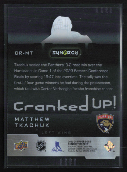 Matthew Tkachuk Cranked Up /849
