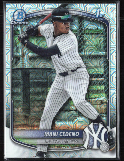 Mani Cedeno 1st Bowman Mojo